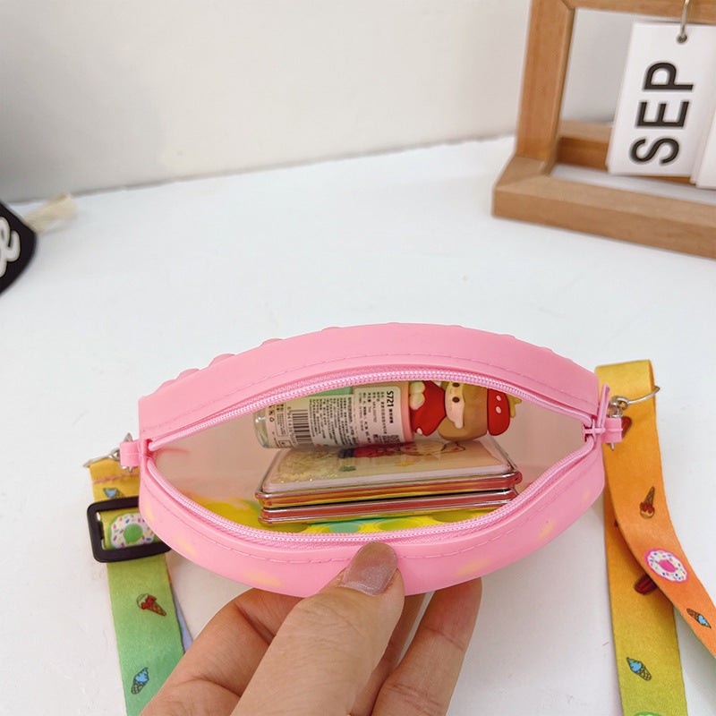 Wholesale Silicone Cloud Kids Shoulder Bag